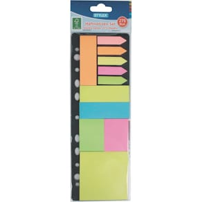 Haftnotizblock Set STYLEX, sortiert, 275 Blatt