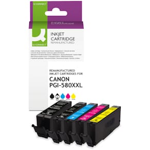 Druckerpatronen Q-CONNECT ersetzt Canon 580XXL+581XXL, Multi-Pack