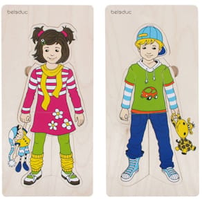 Rampussel Annika och Dennis 14 x 28 cm