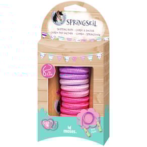 Springseil MOSES. Pferde, Holzgriffe, verstellbar, 220 cm