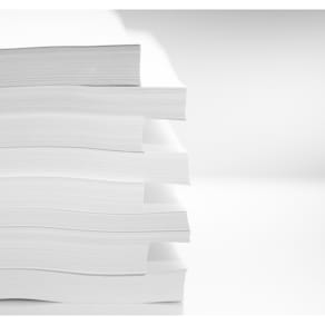 Papir Bording hvid 210 mm, 2000 stk