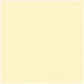 Serviette ATELIER Zelltuch, 33 x 33 cm, creme