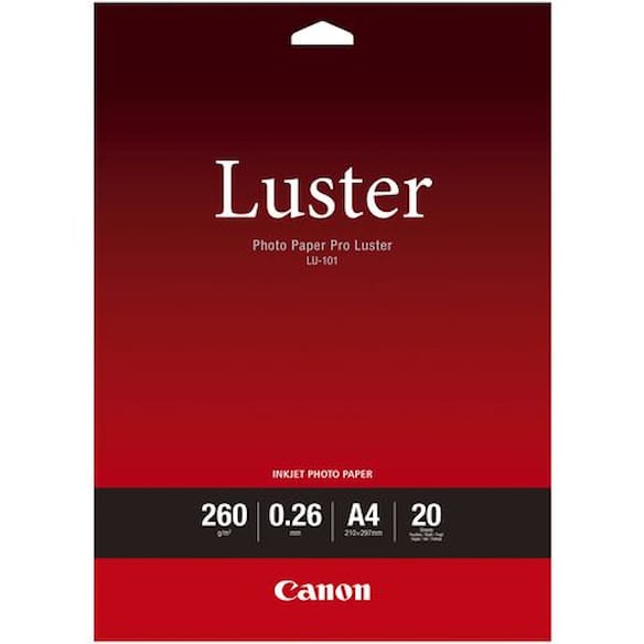 Fotopapir CANON Luster A4 260g (20)