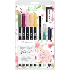 Tombow ABT Dual Brush set Floral (9)