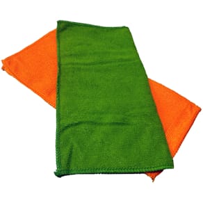 Reinigungstuch CLEAN Microfaser Wundertuch, 30x30 cm, grün und  