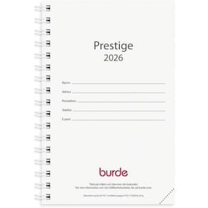 Kalender Prestige refill 2026