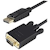 StarTech.com 1 m DisplayPort till VGA-kabel - Aktiv DisplayPort