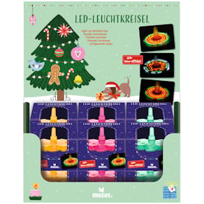 Leuchtkreisel moses. Verlag, LED, sortiert