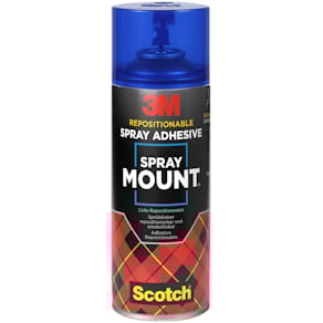 Sprühkleber 3M Scotch Spray Mount, 400 ml, transparent