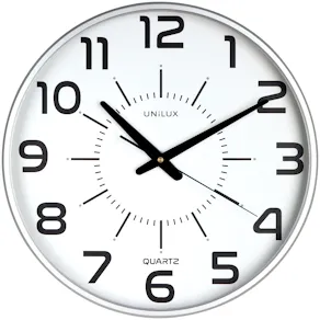 Unilux Väggklocka Pop 28cm Svart