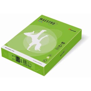 Kopierpapier MAESTRO COLOR Intensiv, A3, 80g, 500 Blatt, maigrün