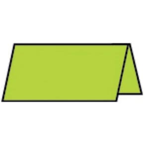 Tischkarte Rössler Paperado, 10 x 10 cm, maigrün