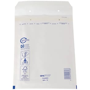 Luftpolstertasche AROFOL Gr. 4/D, 200x275 mm, weiß, 100 Stück