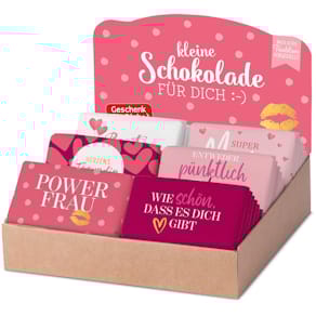 Schokolade FÜR DICH Auf uns Mädels, sortiert