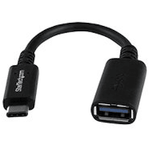 StarTech.com USB-C till USB-A-kabeladapter - M/F - 15 cm - USB