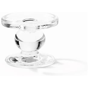 Kerzenhalter AMBIENTE, Glas, transparent, 7x9 cm