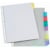 Showtas Viquel, geperforeerd, 8 tabs, A4, 90 micron