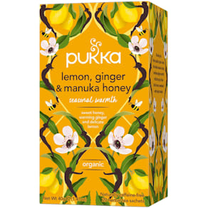 Te Pukka Urt Citron/Ingefær Eco 20-pak