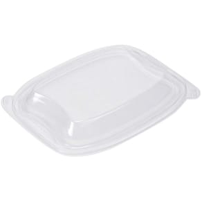 Låg til plastbakke Plus Pack Bistro, 190x155x23 mm PS, klar, 300 