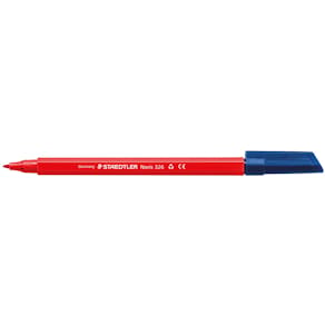 Fasermaler STAEDTLER Noris Club 326, rot, 10 St.