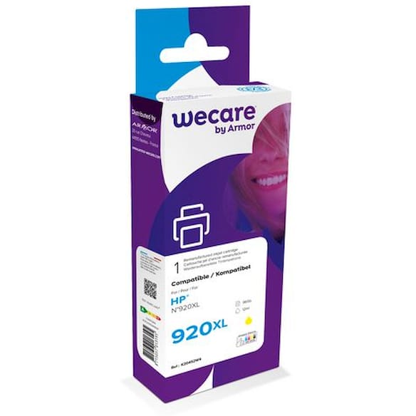 Blekk WECARE HP 920XL CD974A Gul