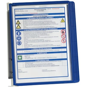 Sichttafelsystem Durable VARIO WALL 5, dunkelblau