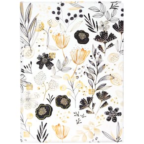 Notizbuch TURNOWSKY Botanicals, A5, 100 Blatt, blanko, mehrfarbig