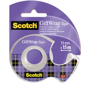 Tejp giftwrap 19mm x 15m