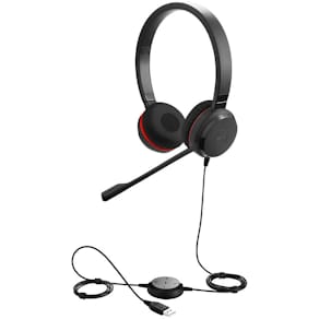 Headset Jabra Evolve 30 II MS Duo, USB und Klinke