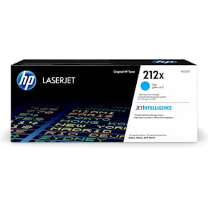 Lasertoner HP 212X, cyan