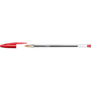 Bläckkulpenna BIC Cristal Medium Röd, 1.0mm, 50st