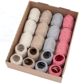 Eiknäuel GOLDINA Nature Pack Stars, sortiert, 12 m, 4 Farben