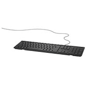 Dell KB216 - Tangentbord - USB - QWERTY - hela norden - svart