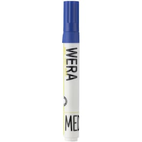 Whiteboardmarker BNT Wera 1–3 mm rund spids, blå, 12 stk