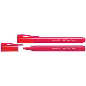 Textmarker Faber-Castell Textliner 38, 1–4 mm, rot