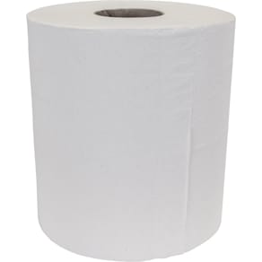 Poetspapier Midi, gerecycled, 1-laags, 290 m, pak van 6 rollen