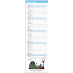 Stor Bordskalender 2026 Humor