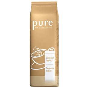 Toppingpulver Pure Fine Selection, Cappuccino, 1000 g