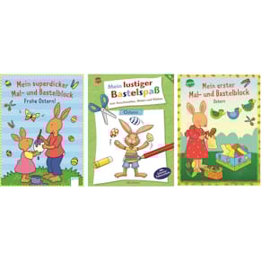 Malblock ARENA Oster-Beschäftigung, 9 Stück