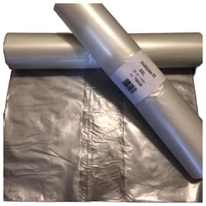 Avfallspose LDPE 62x85 30my transp.(25)