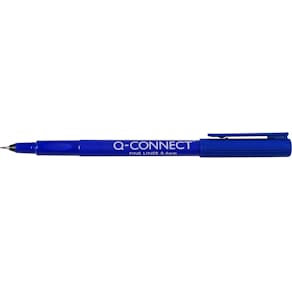 Fineliner Q-CONNECT, 0,4 mm, blauw