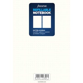 Filofax Anteckningsbok Refill A5 Dotted / Prickad