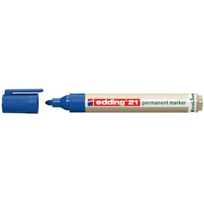 Permanent marker Edding Ecoline e-21, blauw