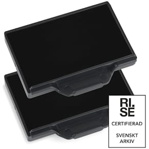 Dynkassett Trodat 6/56 svart 2 st/fp