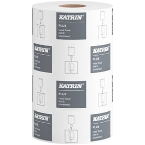 Rollenhandtuch KATRIN PlusS, hochweiß, 12 Rollen