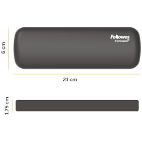 Handledsstöd mus FELLOWES Breyta svart