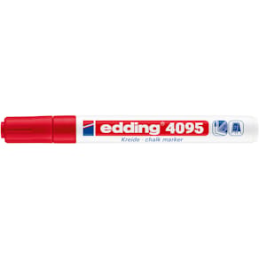Kreidemarker edding 4095, 2–3 mm, rot