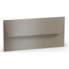 Briefumschlag Rössler Paperado, DL, taupe metallic