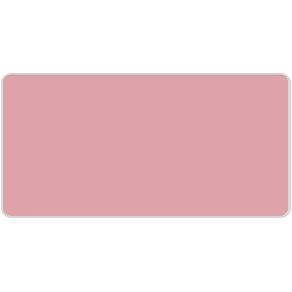 Lintex FRAME Glastavla, SILK-GLASS®, 2000 × 1000 × 50 mm, Blush