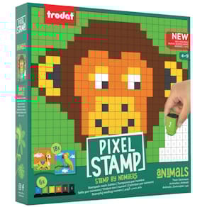 Kinderstempel Trodat Pixel Stamp Tiere, sortiert